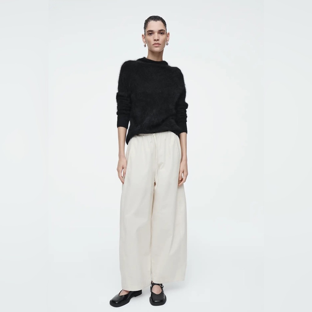 Cos Elasticated Barrel Leg Pants
